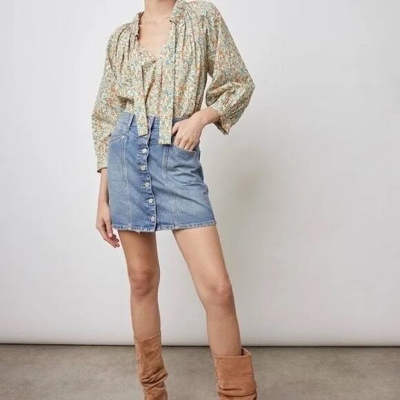 Rails Amal Floral Print Blouse NWOT Small - Picture 7 of 12